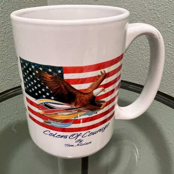 Colors of Courage Patriotic Cup  USA Flag Eagle - Picture 3 of 4